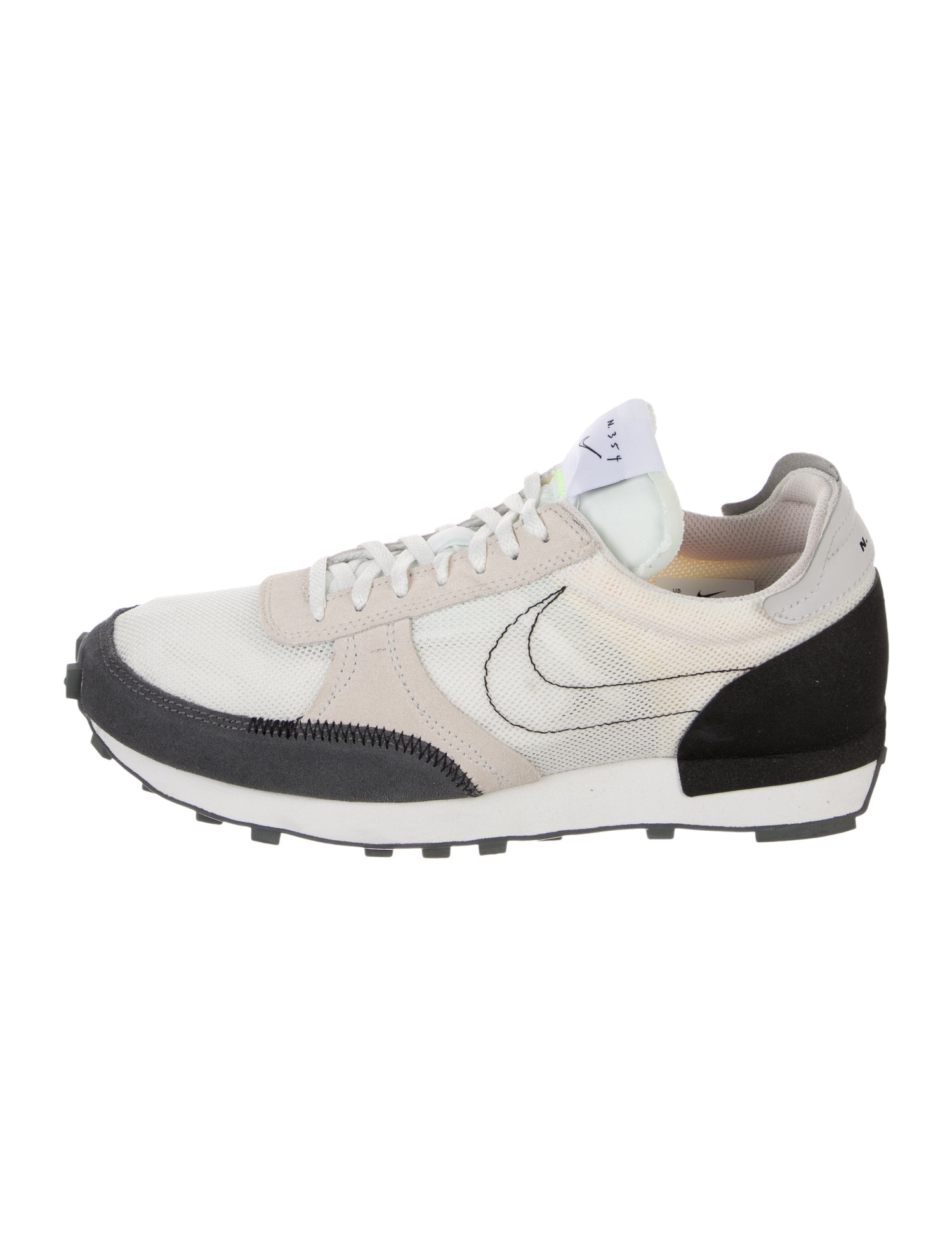 Nike Nylon Colorblock Pattern Athletic Sneakers