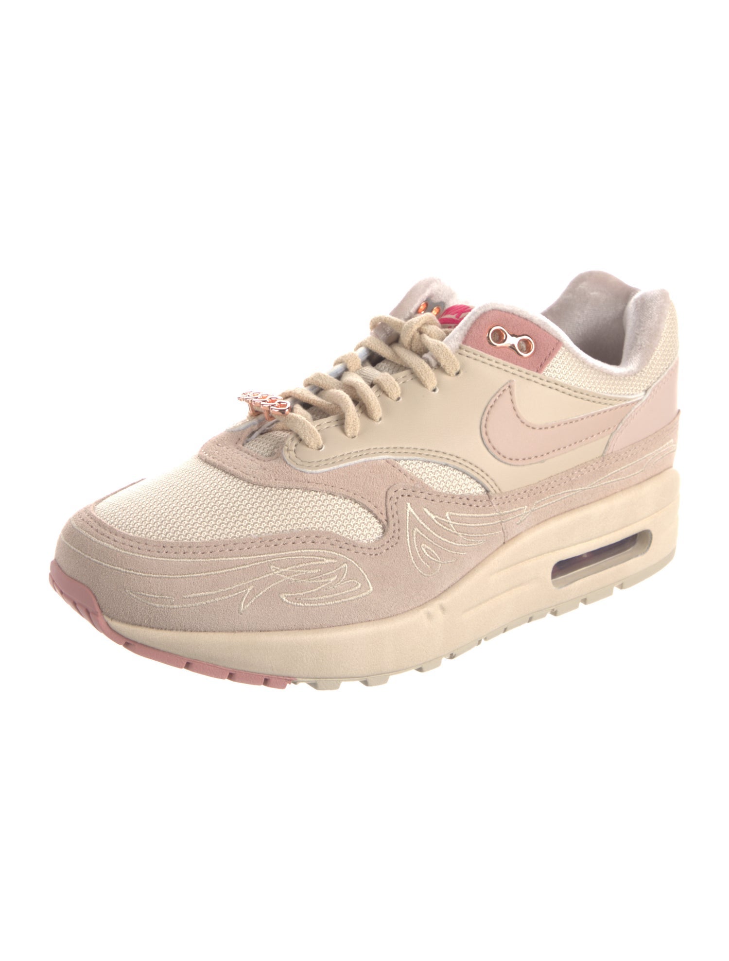 Nike Leather Chain-Link Accents Sneakers