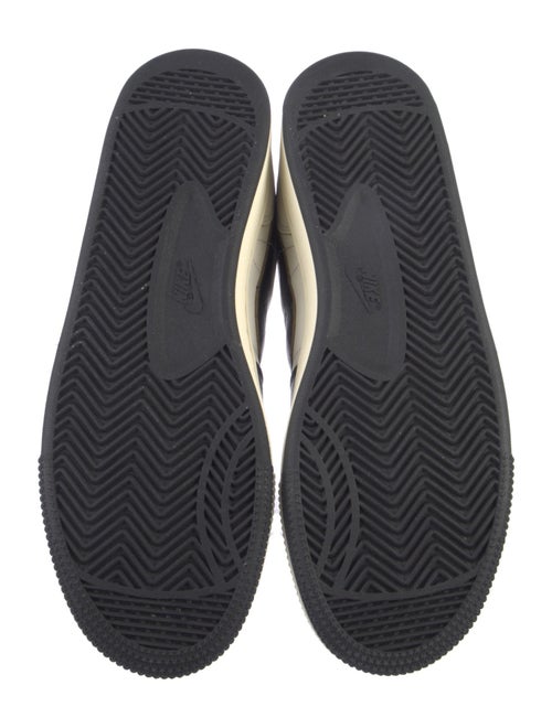 Nike Leather Colorblock Pattern Sneakers