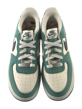 Nike Leather Colorblock Pattern Sneakers