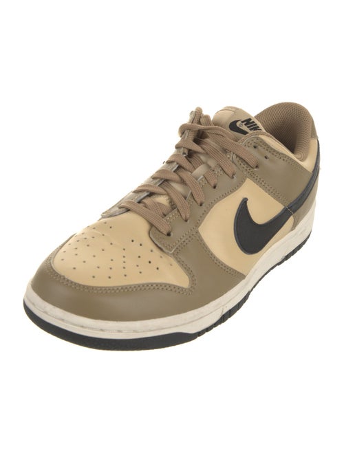 Nike Leather Colorblock Pattern Athletic Sneakers