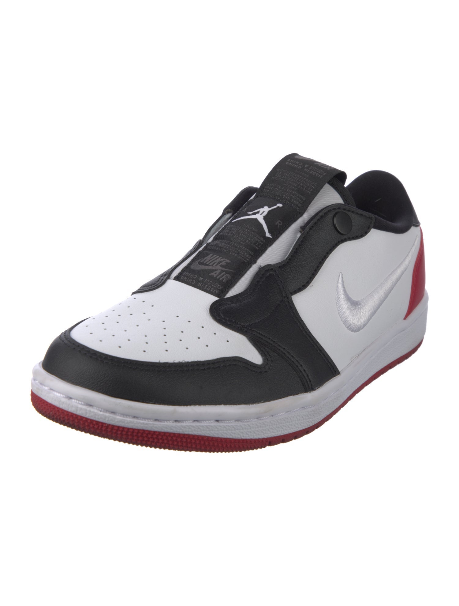 Nike Leather Colorblock Pattern Sneakers
