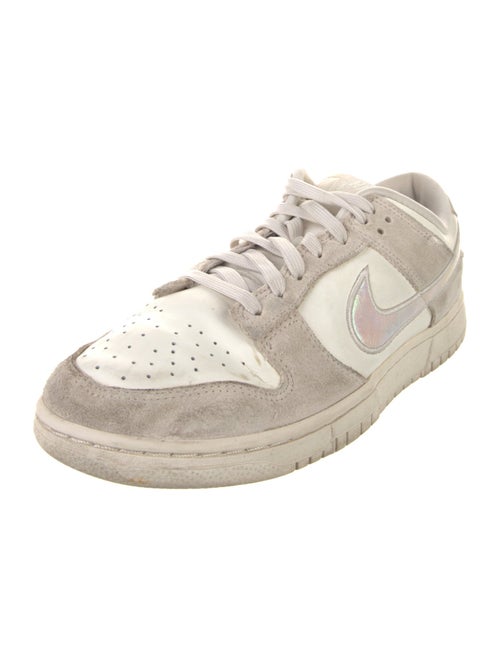 Nike Dunk Low Sail Iridescent Swoosh Sneakers