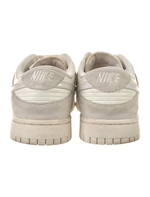 Nike Dunk Low Sail Iridescent Swoosh Sneakers