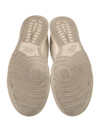 Nike Dunk Low Sail Iridescent Swoosh Sneakers