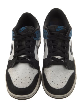 Nike Leather Colorblock Pattern Athletic Sneakers