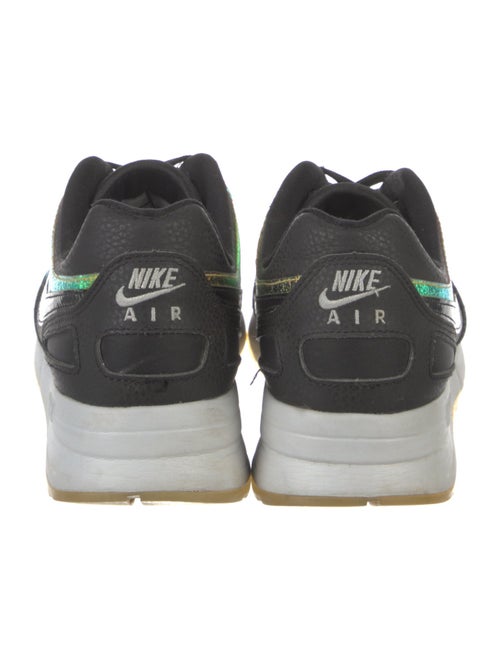 Nike Suede Colorblock Pattern Athletic Sneakers