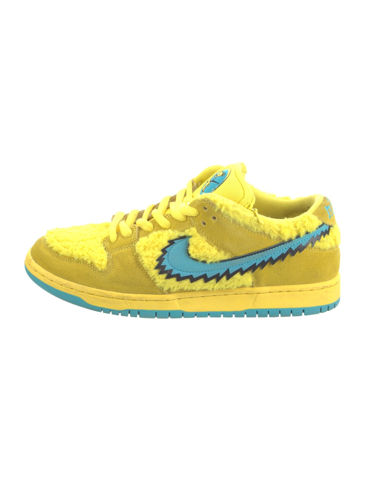 Nike SB x Grateful Dead Dunk Low 'Opti Yellow' Sneakers