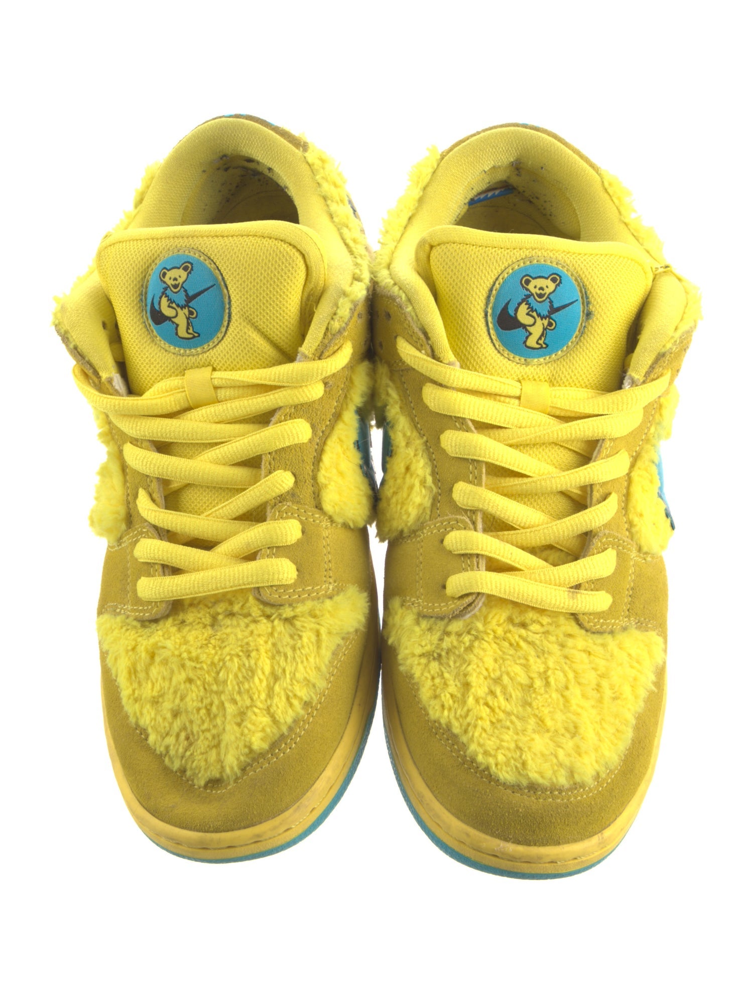Nike SB x Grateful Dead Dunk Low 'Opti Yellow' Sneakers