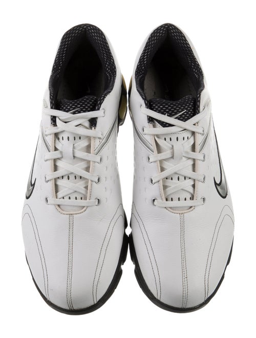 Nike Leather Printed Athletic Sneakers