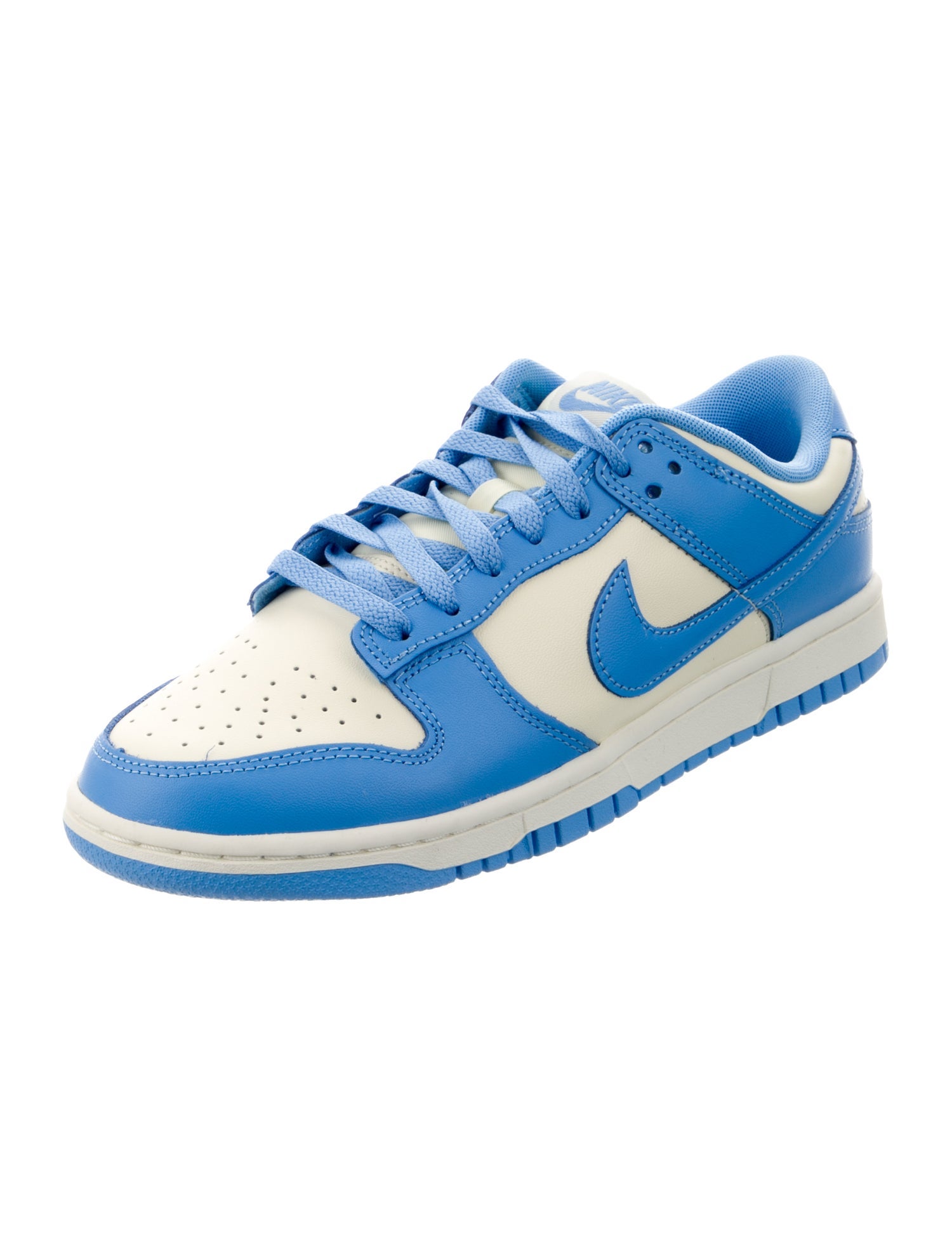 Nike Leather Colorblock Pattern Sneakers