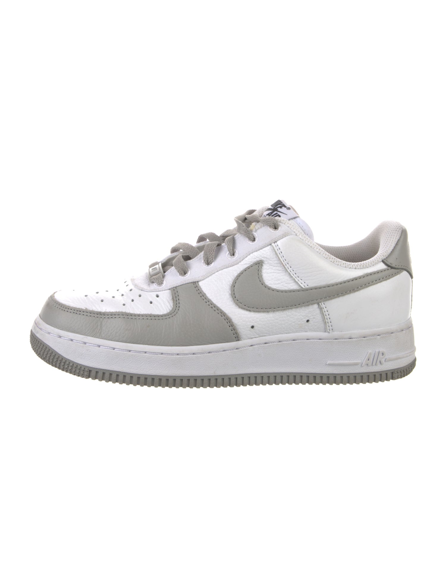 Nike Leather Colorblock Pattern Sneakers