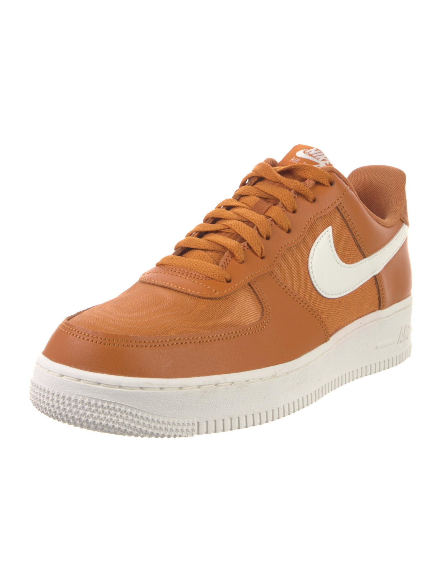 Nike Leather Colorblock Pattern Sneakers