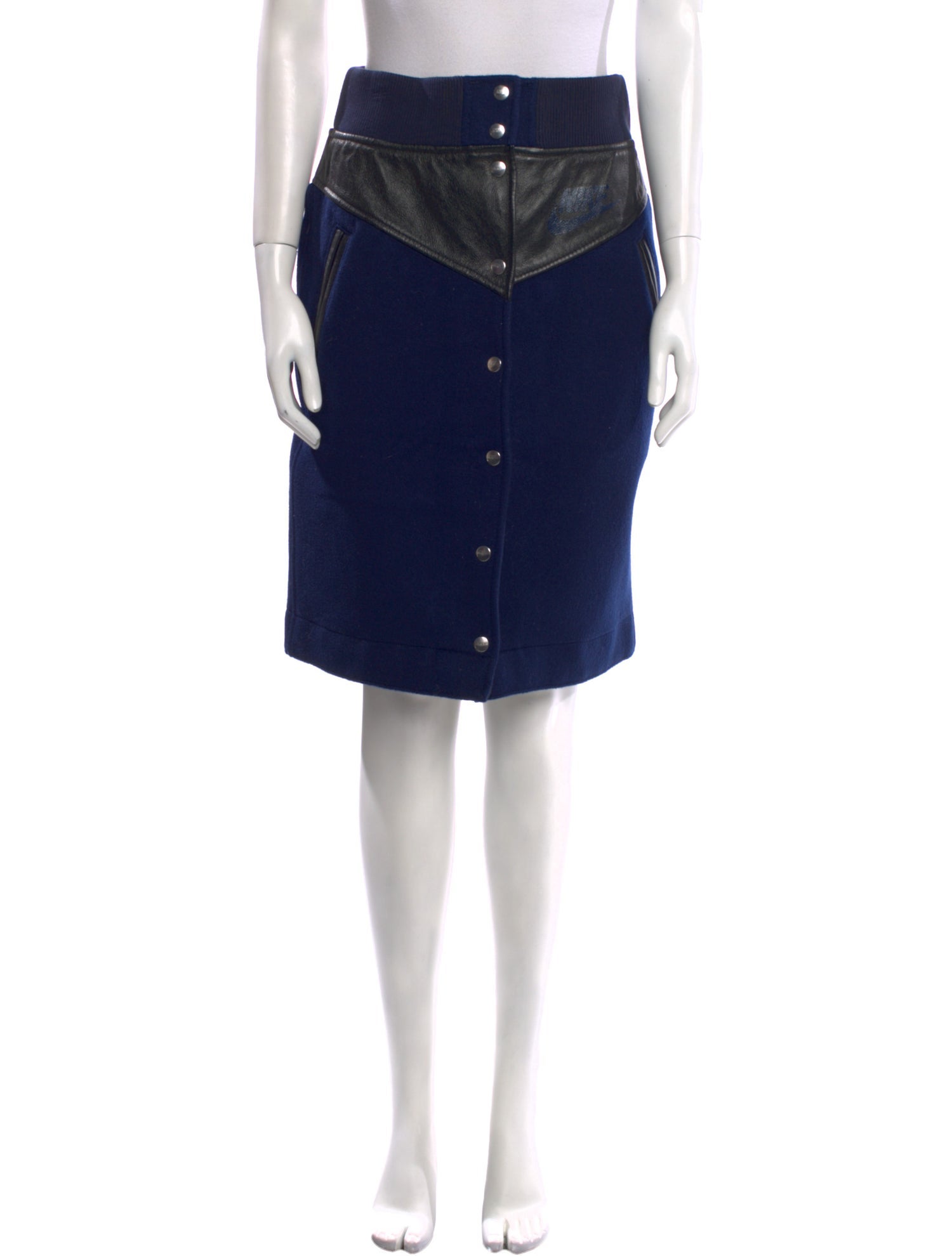 Nike Wool Knee-Length Skirt