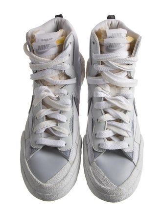 Nike Leather Printed Sneakers