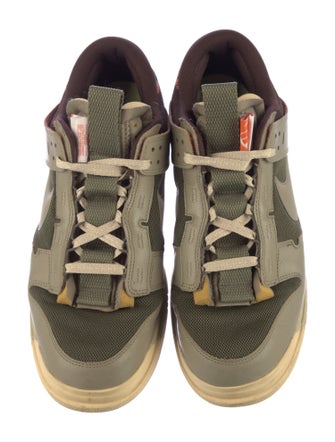 Nike Leather Printed Sneakers