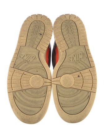 Nike Leather Printed Sneakers