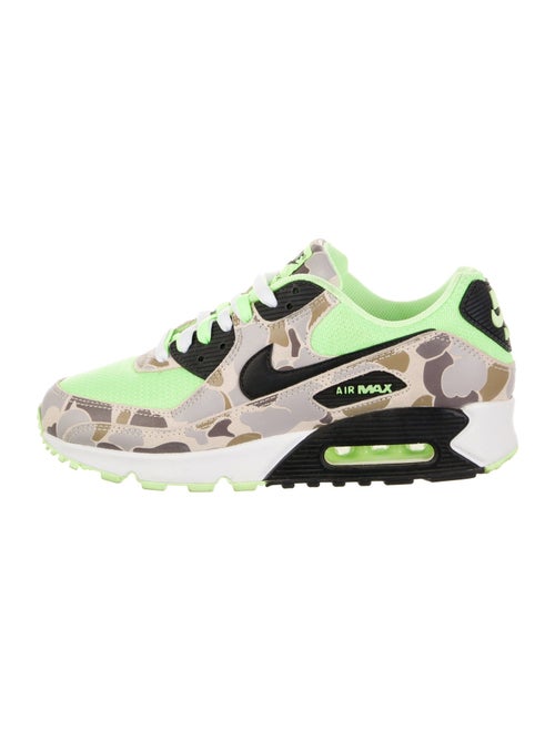 Nike Nike Air Max 90 Green Camo Athletic Sneakers