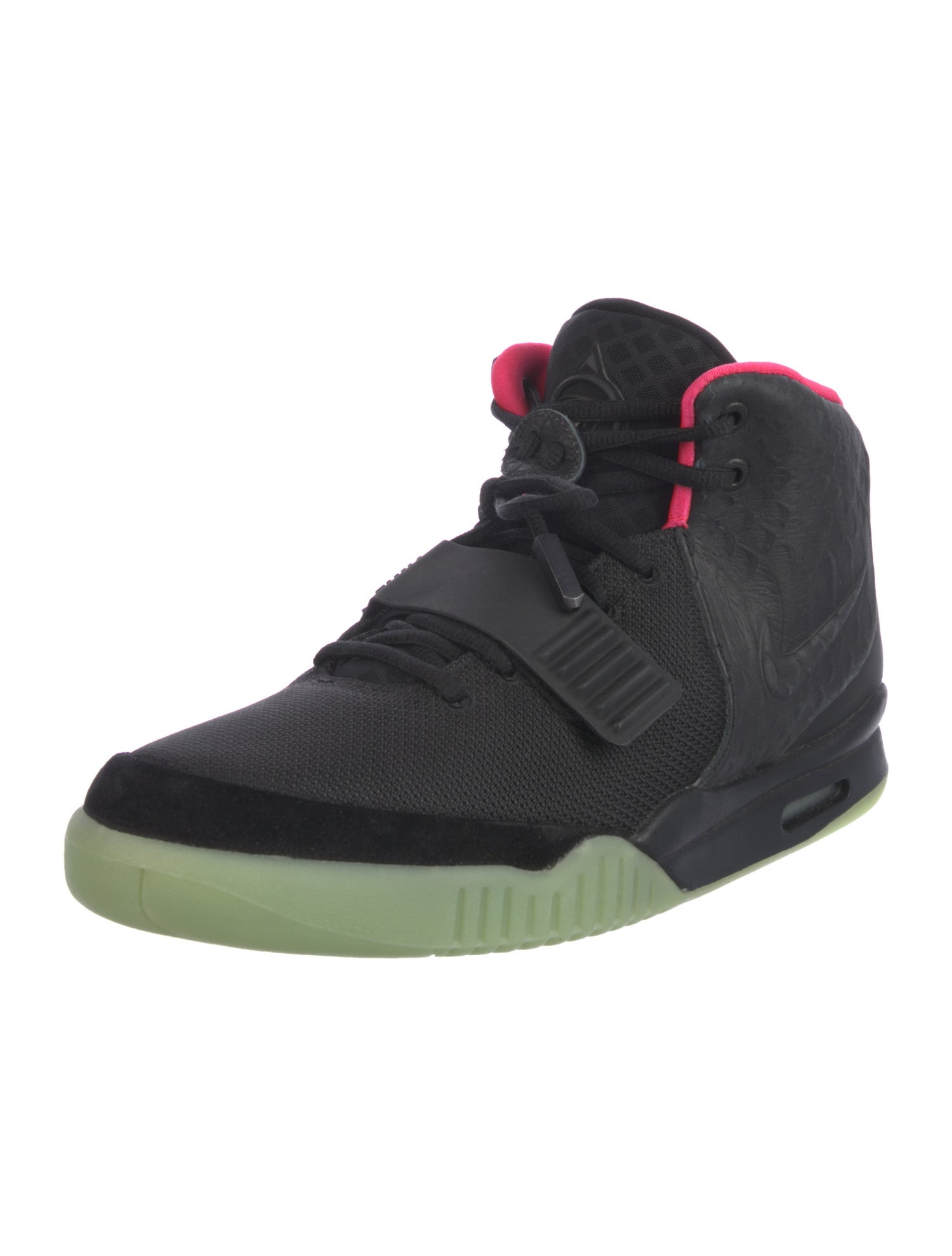 Nike x Kanye West Yeezy 2 'Solar Red' Sneakers w/ Tags