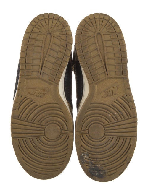 Nike Leather Colorblock Pattern Sneakers