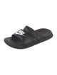 Nike Leather Graphic Print Slides
