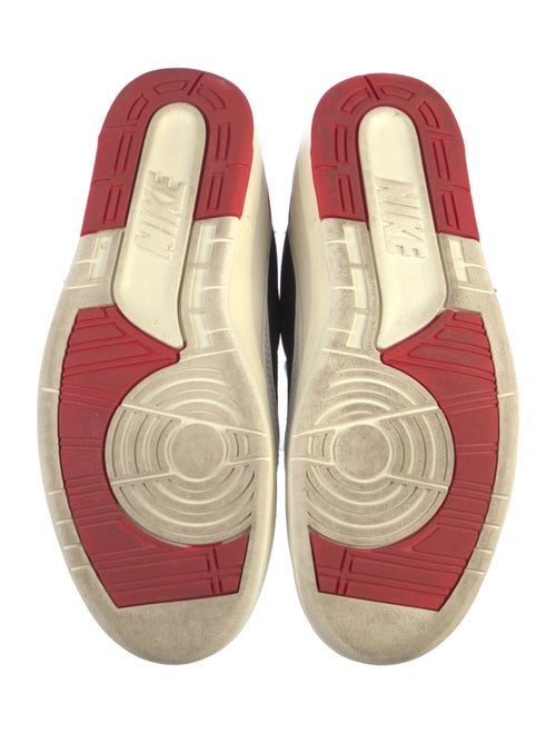 Nike Leather Colorblock Pattern Sneakers