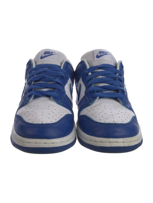 Nike Leather Colorblock Pattern Sneakers