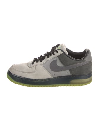 Nike Leather Colorblock Pattern Sneakers