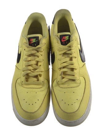 Nike Leather Colorblock Pattern Sneakers