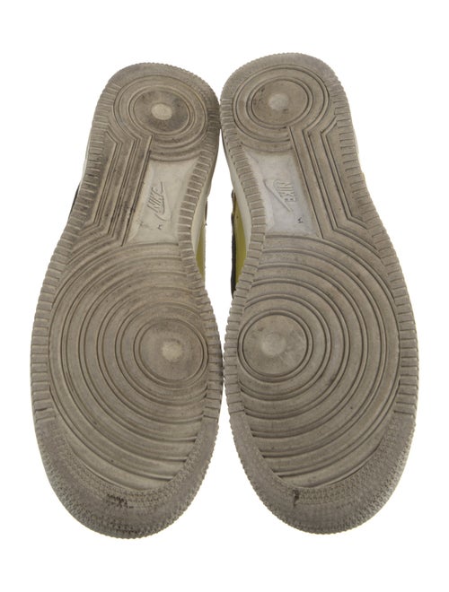 Nike Leather Colorblock Pattern Sneakers