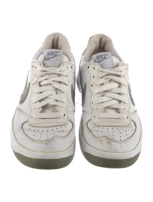 Nike Leather Colorblock Pattern Sneakers