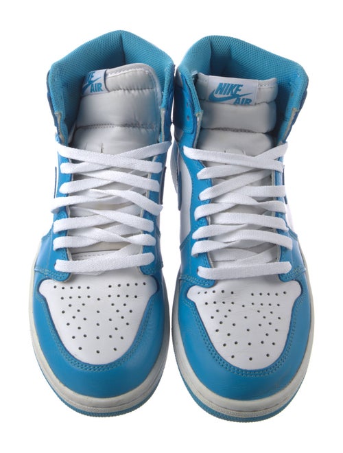 Jordan Leather Colorblock Pattern Sneakers