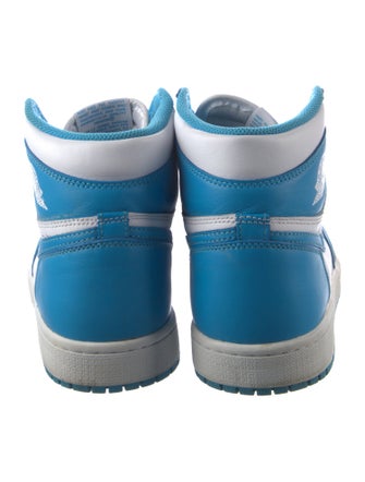Jordan Leather Colorblock Pattern Sneakers