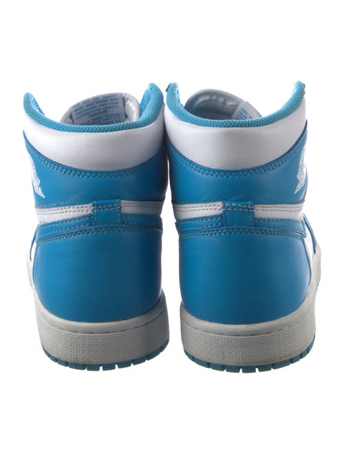 Jordan Leather Colorblock Pattern Sneakers