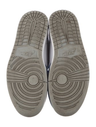 Nike Suede Colorblock Pattern Sneakers