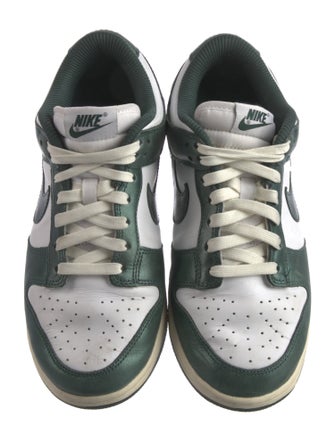 Nike Leather Colorblock Pattern Athletic Sneakers