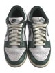 Nike Leather Colorblock Pattern Athletic Sneakers