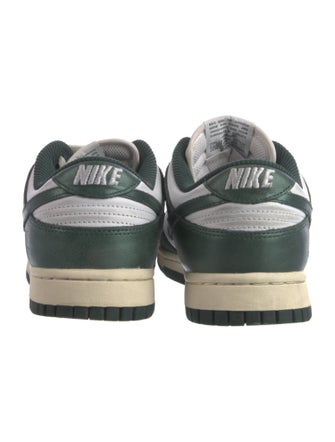 Nike Leather Colorblock Pattern Athletic Sneakers