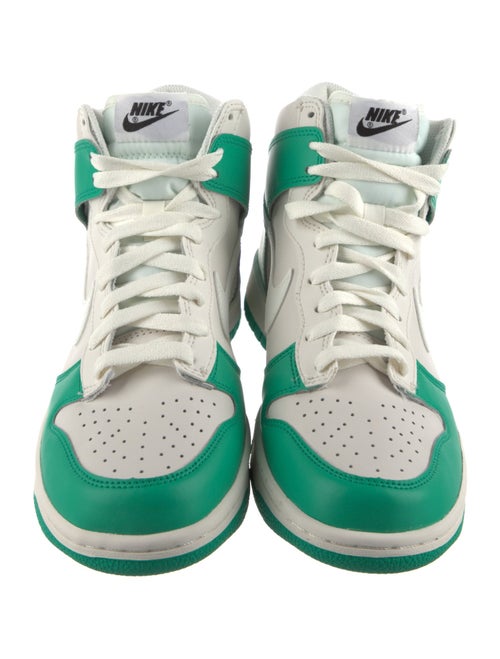 Nike Leather Colorblock Pattern Sneakers