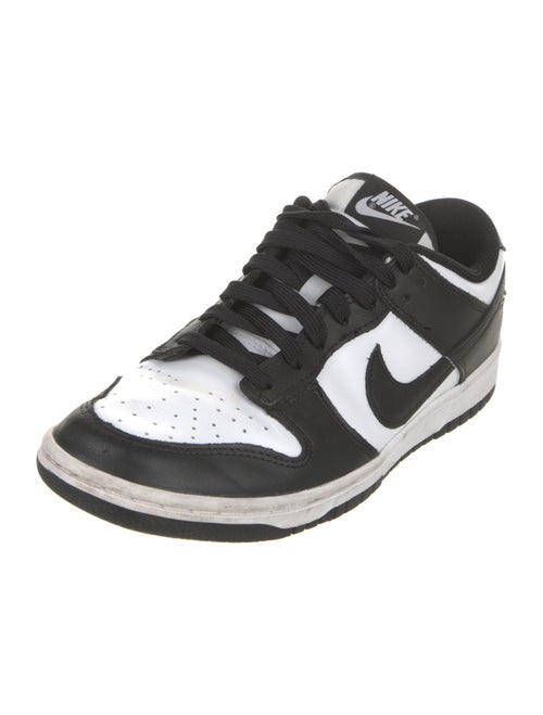 Nike Leather Colorblock Pattern Athletic Sneakers