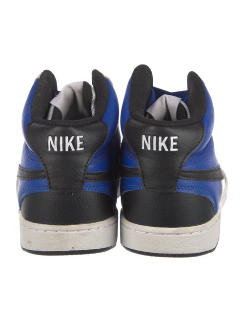 Nike Leather Colorblock Pattern Sneakers