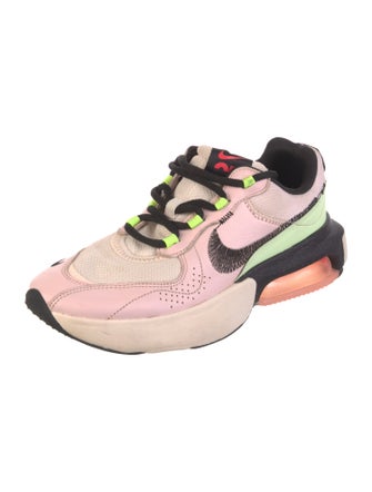 Nike Leather Colorblock Pattern Sneakers