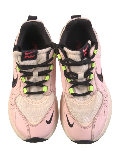 Nike Leather Colorblock Pattern Sneakers