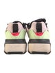 Nike Leather Colorblock Pattern Sneakers