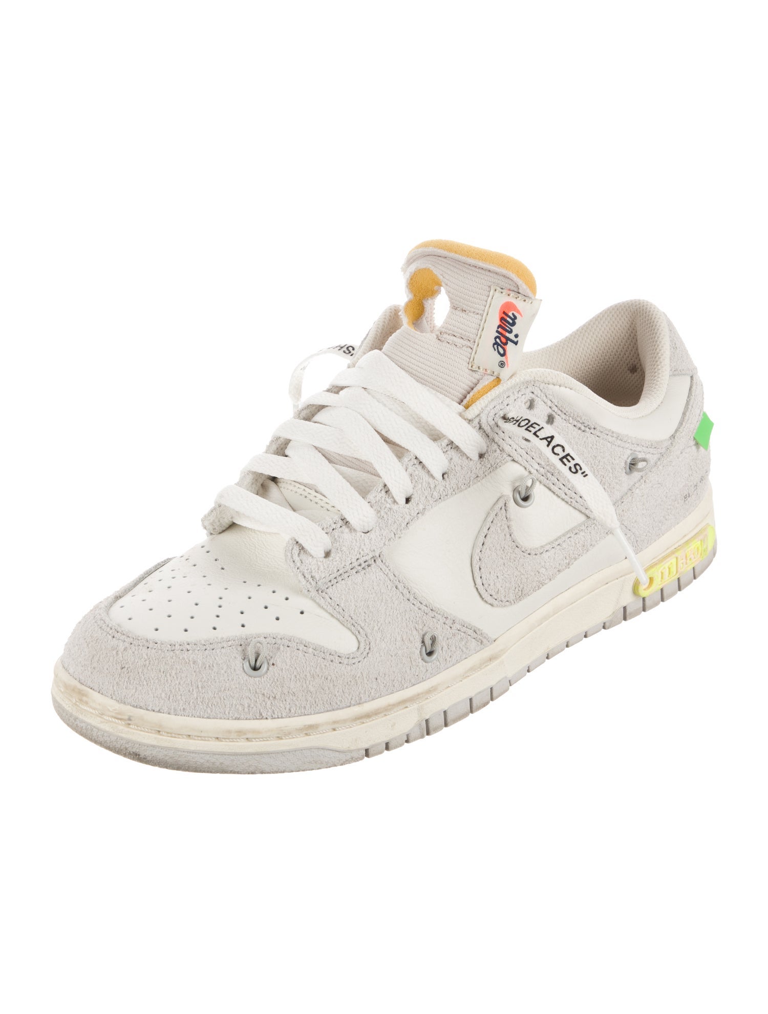 Off-White x Nike Dunk Low Lot 11 Sneakers