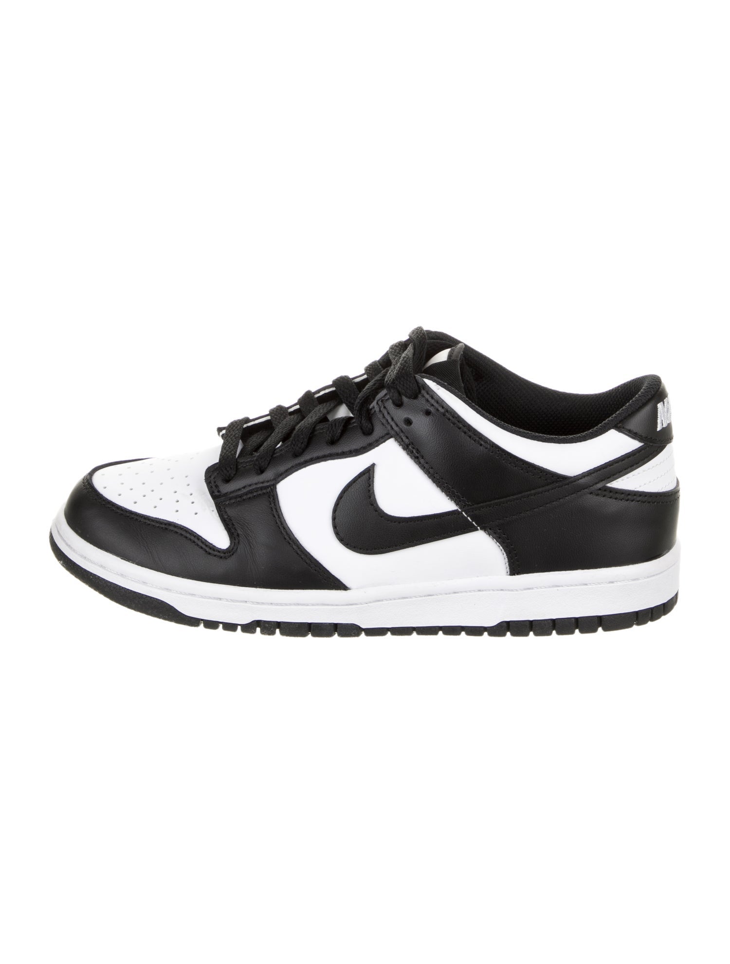 Nike Boys' Dunk Low Retro White Black Panda (GS) Sneakers