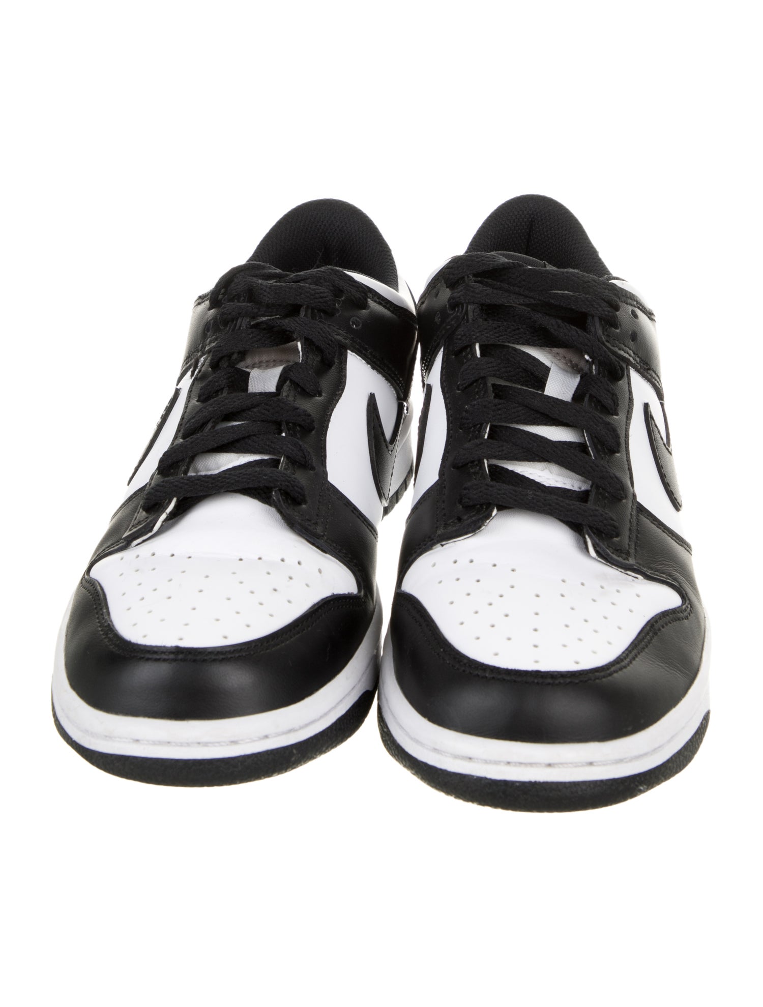 Nike Boys' Dunk Low Retro White Black Panda (GS) Sneakers