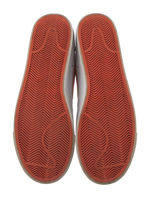 Nike Leather Colorblock Pattern Sneakers