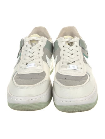 Nike Leather Colorblock Pattern Sneakers