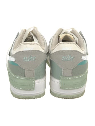 Nike Leather Colorblock Pattern Sneakers